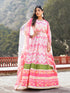 Multi Soft Dola Silk Anarkali Dress 193704