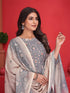 Multi Art Silk Pant Suit 193790 Salwar Kameez