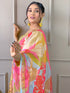 Yellow Viscose Pant Suit 193855 Salwar Kameez