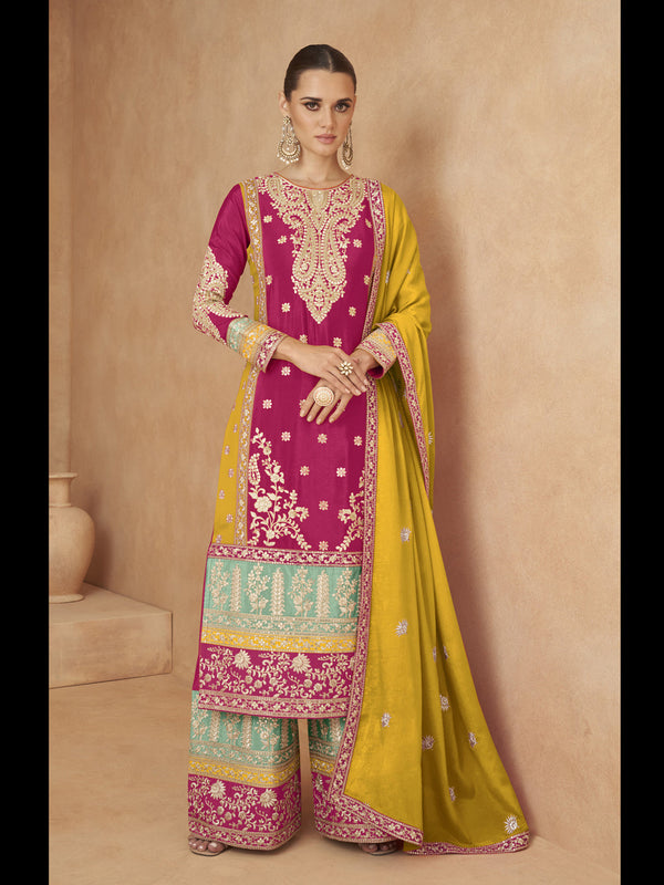 Multi Chinon Palazzo Suit 193988