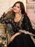 Black Fox Georgette Anarkali Dress 194060 Back View