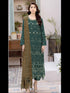 Green Heavy Fox Georgette Pant Suit 194079
