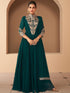 Green Heavy Georgette Anarkali Dress 194097