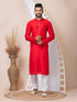 Red Kurta PS Viscose Churidar