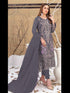 Grey Heavy Fox Georgette Pant Suit 194328