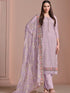 Lavender Twinkle Chiffon Pant Suit 194712