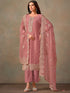 Pink Organza Pant Suit 194739