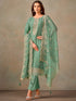 Mint Organza Pant Suit 194742