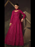 Rani Pink Heavy Georgette Anarkali Dress 195184