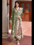 Mehendi Green Rayon Cotton Pant Suit 195654