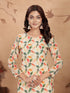 Multi Premium Cotton Pant Suit 195982 Salwar Kameez