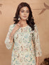 Multi Premium Cotton Pant Suit 195983 Salwar Kameez
