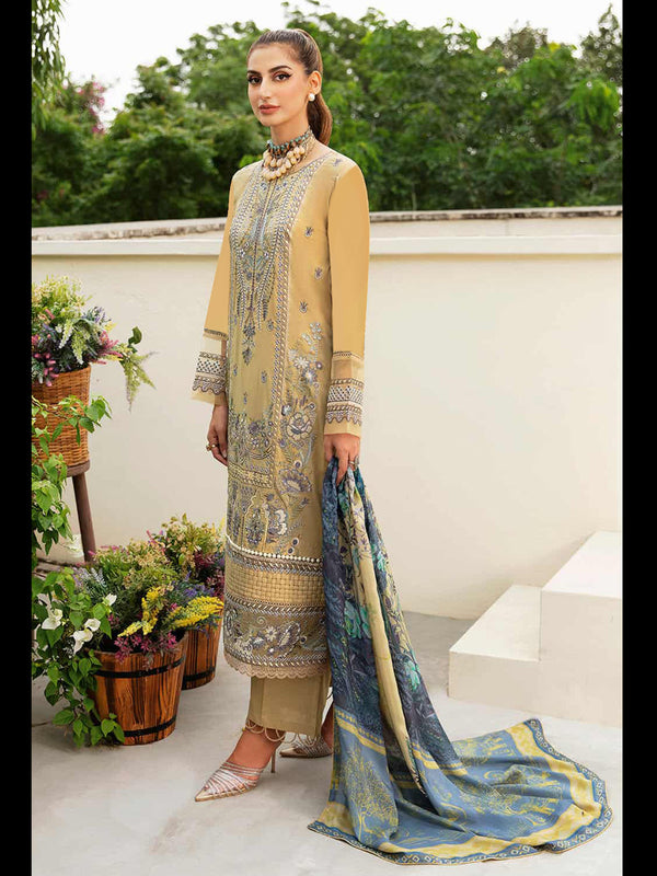Biege Heavy Rayon Pant Suit 199193