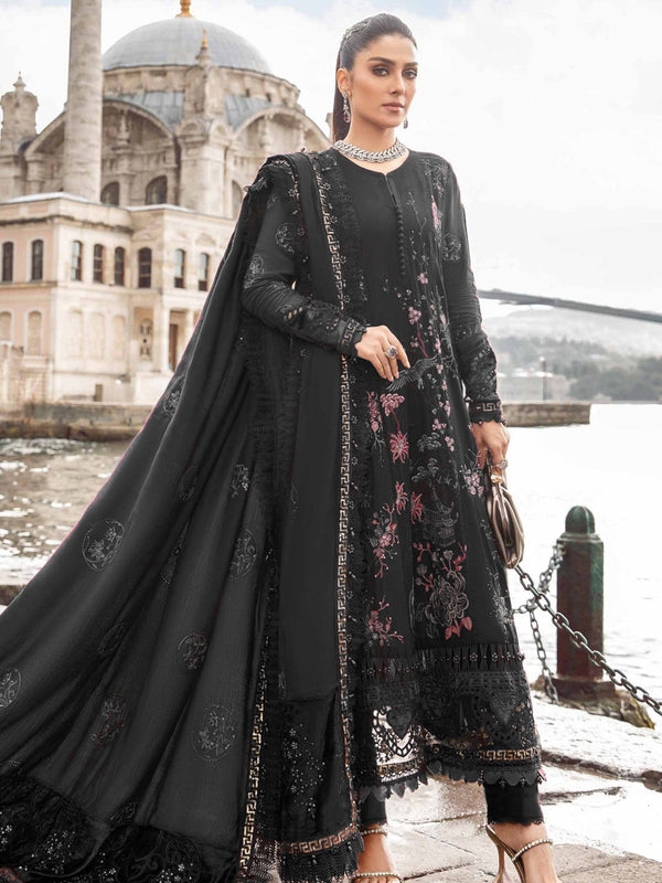 Light Black Rayon Pant Suit 199204