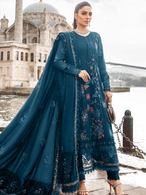 Light Teal Rayon Pant Suit 199206