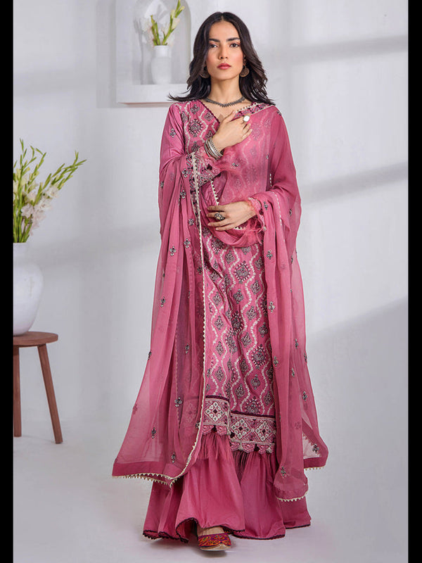 Mauve Heavy Cotton Pant Suit 199210