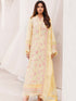 Cream Rayon Pant Suit 199581