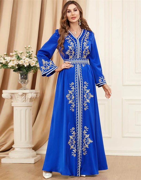 Classic Comfort: Embroidered Abaya for Everyday Elegance