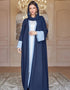 Playful Touches: Patchwork Abaya for Casual Comfort