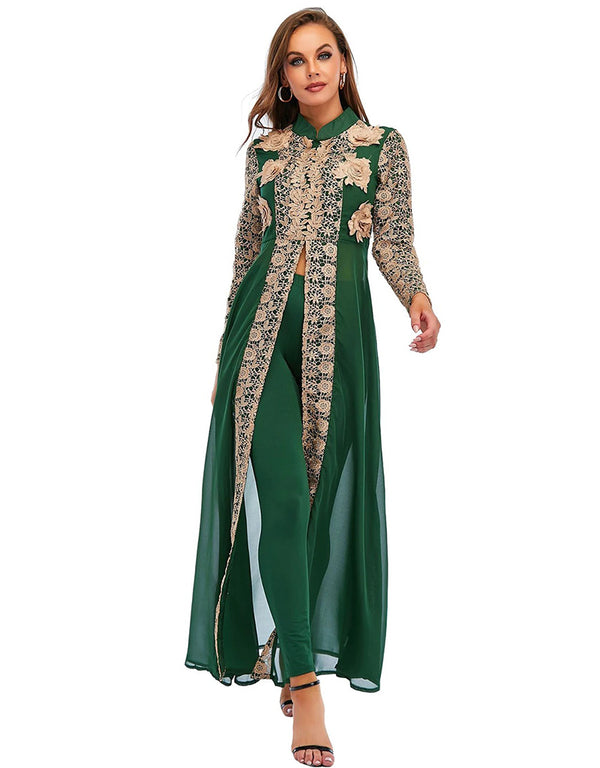 Modern Modesty: Two-Piece Abaya Set