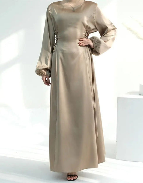 Effortless Elegance: Abaya with Detachable Sash