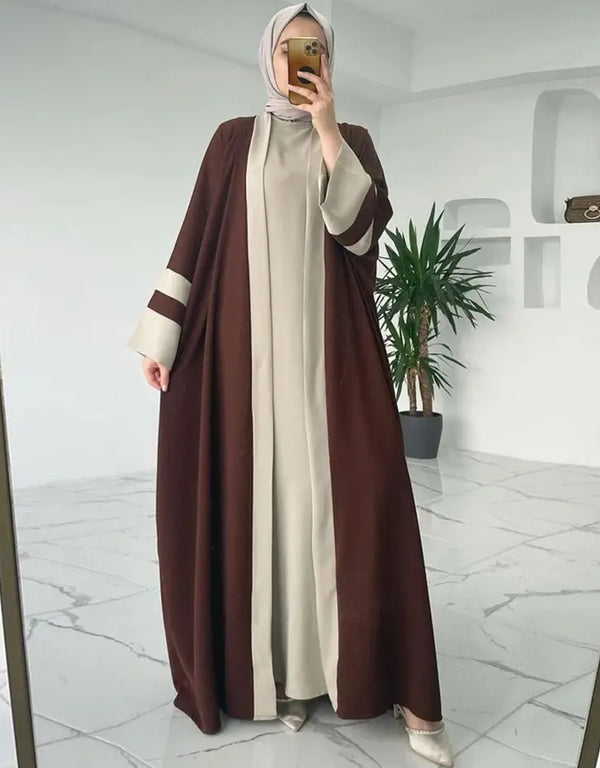 Ramadan Chic: Muslim Kimono Abaya Set from Turkey