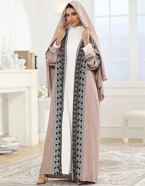 A Modest and Stylish Muslim Dress Perfect for Prayer and Beyond, Tailored for Women