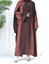 Eid Elegance: Ramadan Abaya 2-Piece Set with Hijab, Perfect Muslim Ensemble for the Joyous Occasion