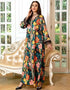 Feathery Flair: A Casual Abaya for All Seasons