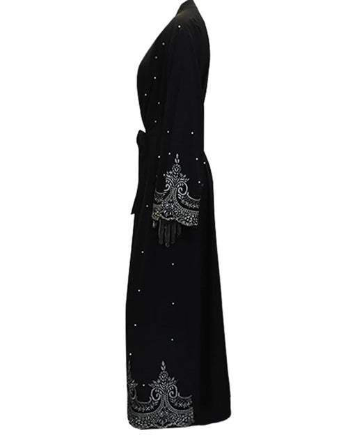 Timeless Beauty: Pearl-Adorned Abaya for Every Occasion