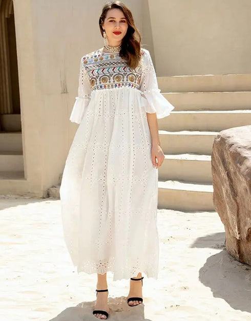 Sweet Innocence: Lace Abaya for the Gentle Soul