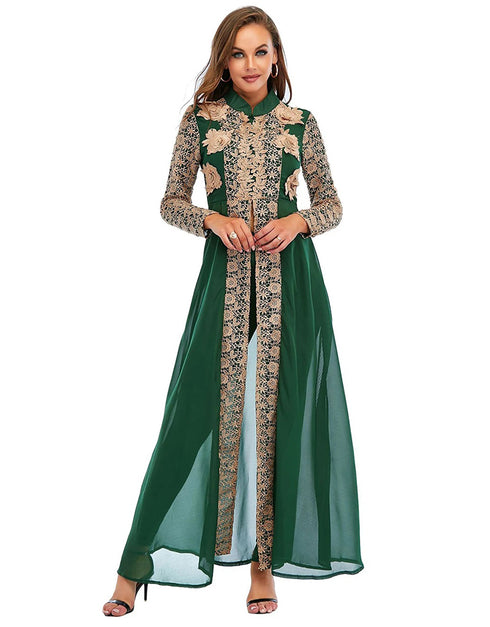 Modern Modesty: Two-Piece Abaya Set