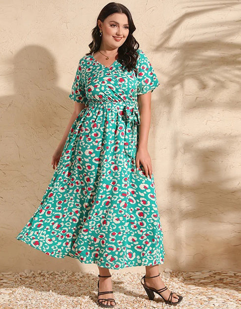 Breezy Elegance: Flowy Chiffon Dress for Effortless Style