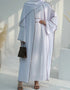 Eid Elegance: Ramadan Abaya 2-Piece Set with Hijab, Perfect Muslim Ensemble for the Joyous Occasion