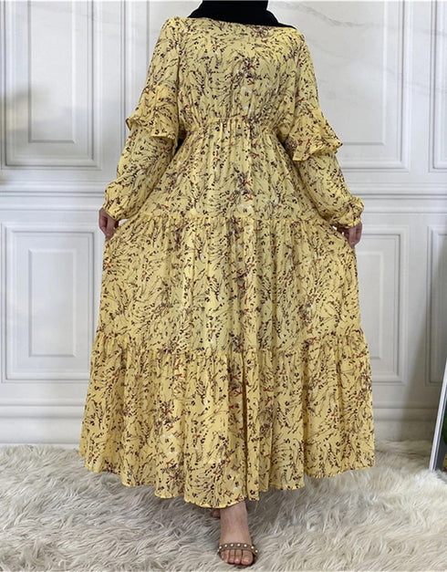 Versatile Elegance: Sash-Accented Abaya for Every Occasion