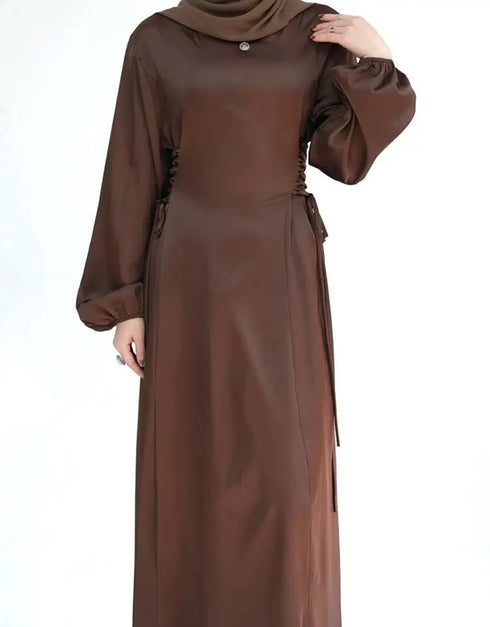 Effortless Elegance: Abaya with Detachable Sash
