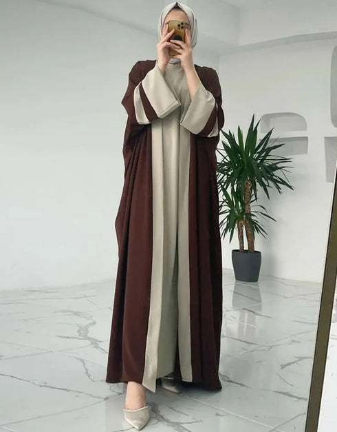 Ramadan Chic: Muslim Kimono Abaya Set from Turkey