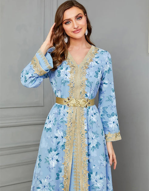 Captivate the Crowd: Exquisite Embroidered Abaya for All-Season Elegance