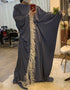 Dubai Delight: Femme Abaya Set from Turkey with Muslim Hijab Dress