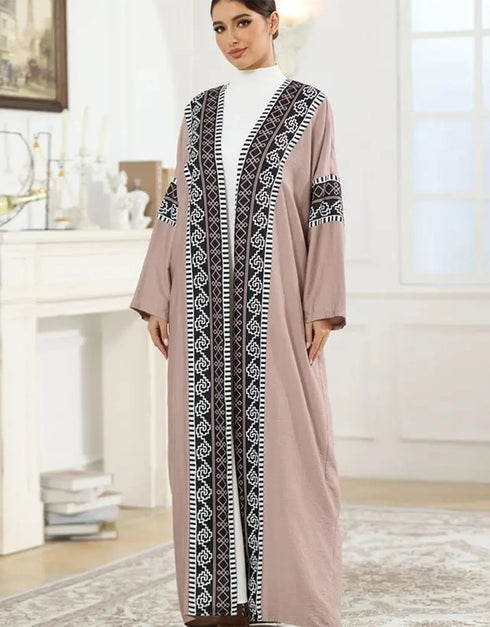 A Modest and Stylish Muslim Dress Perfect for Prayer and Beyond, Tailored for Women