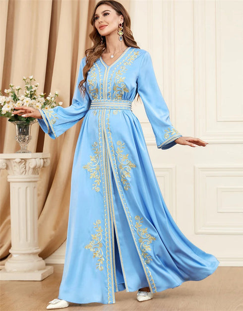 Classic Comfort: Embroidered Abaya for Everyday Elegance