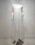 Pure Elegance: White Kaftan Abaya Set from Dubai and Turkey