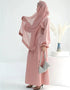 Effortless Elegance: Abaya with Detachable Sash