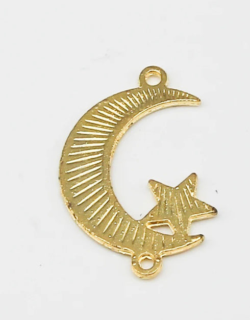 Spiritual Artistry Unveiled: DIY Islamic Jewelry Production with Religious Muslim Allah Crescent Moon Connectors – Elevate Your Creations