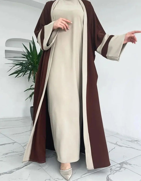 Ramadan Chic: Muslim Kimono Abaya Set from Turkey