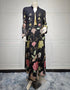 Timeless Elegance: Black Abaya Set from Turkey