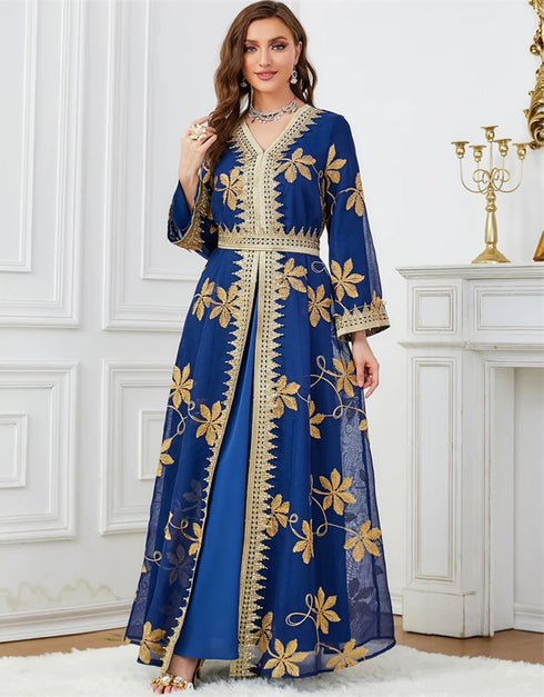 Cozy Comfort: Embroidered Abaya for the Cooler Months