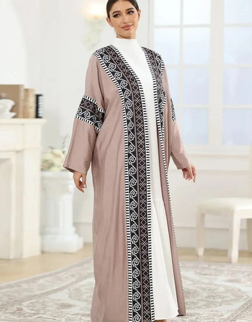 A Modest and Stylish Muslim Dress Perfect for Prayer and Beyond, Tailored for Women