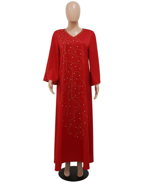 Sparkling Elegance: Diamond-Adorned Abaya for Everyday Comfort