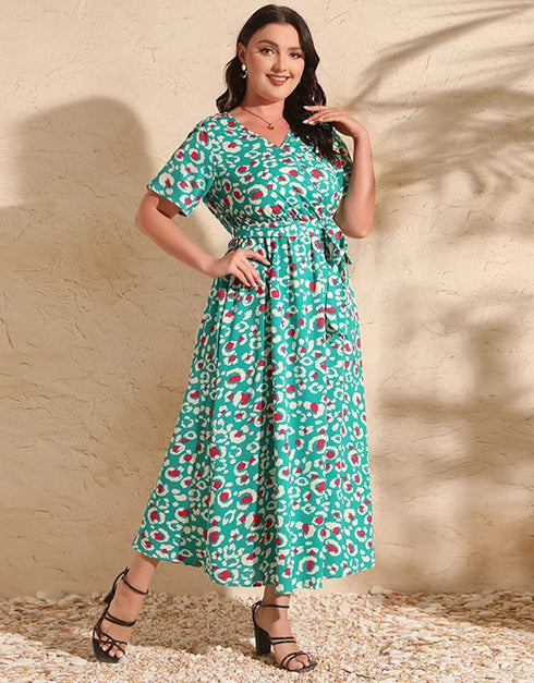 Breezy Elegance: Flowy Chiffon Dress for Effortless Style